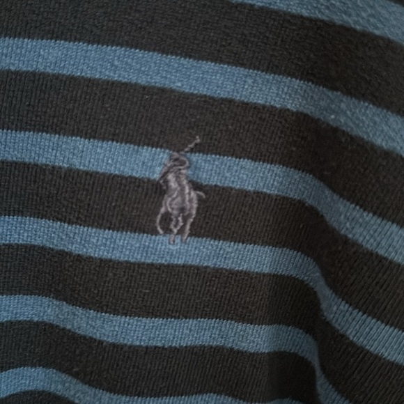 Men’s lightweight long sleeve Polo sweater - Picture 3 of 3